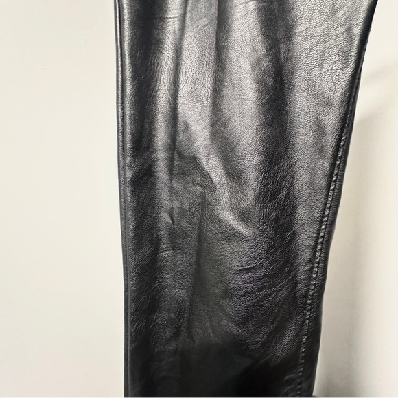 BLANKNYC Black Faux Leather Low Rise Pants Women’s Size 27 NWOT Party Going Out - Picture 9 of 14
